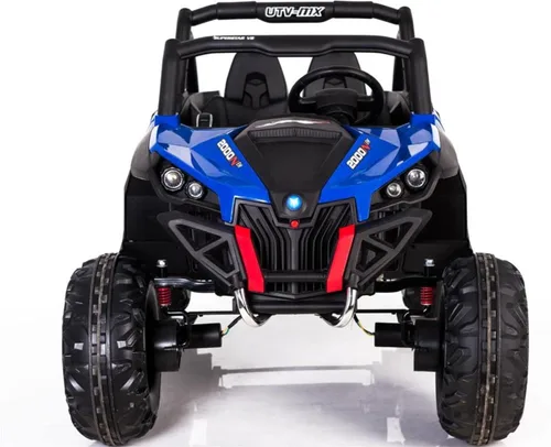 Vista 3 de MotoTec UTV 4x4 12v azul (2.4ghz RC)