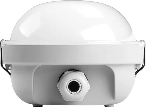 Vista 2 de Satco (65-825) 72 vatios, accesorio lineal hermético al vapor de 8 pies con sensor de microondas integrado Cct y potencia seleccionable