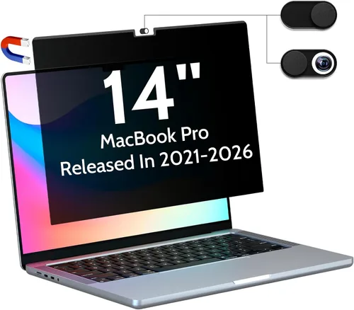 Vista 33 de Peslv Filtro de Privacidad Magnético para Macbook de 12 Pulgadas (2012-2017), Filtro Anti Luz Azul Deslumbrante Extraíble Filtro de Pantalla Mate