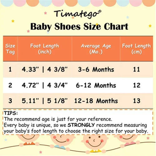 Vista 6 de Timatego Sandalias antideslizantes para bebés y niñas, suela suave, zapatos atléticos al aire libre, zapatos de verano para cuna, de 3 a 18 meses