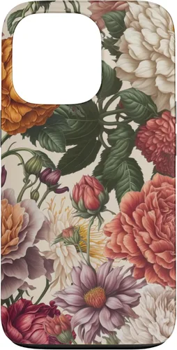 Vista 10 de Cute Flowers Vintage Botanical Floral Illustration Women Case for iPhone 17