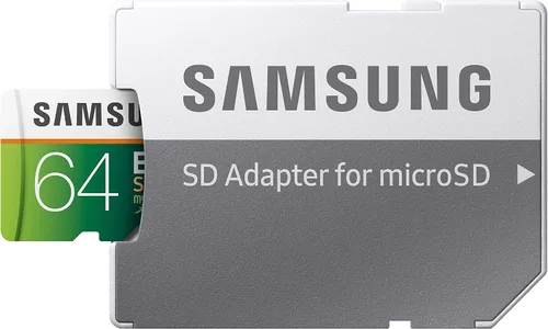Vista 3 de SAMSUNG EVO Select Tarjeta de memoria microSDXC UHS-I U1 de 64 GB Full HD y 4K UHD con adaptador (MB-ME64HA)