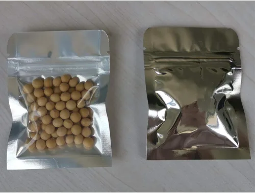 Vista 6 de Paquete de 200 bolsas de Mylar con cremallera de 3 x 4 pulgadas, bolsas de plata transparente resellables, bolsas reutilizables de papel de aluminio