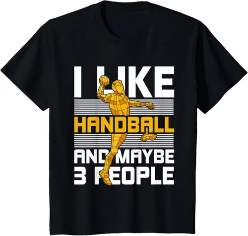 Vista 27 de Divertido jugador de balonmano atleta regalo balonmano camiseta Negro