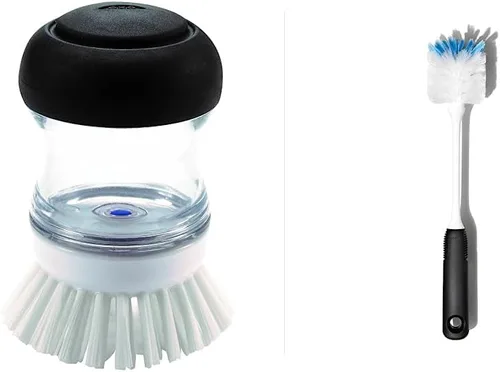 Vista 6 de OXO Good Grips - Repuestos para cepillo dispensador de jabón para palma, 2 paquetes