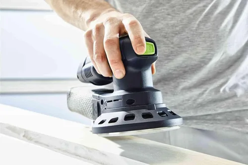 Vista 10 de Festool 576822 Lijadora orbital aleatoria inalámbrica de 5 pulgadas ETSC 125-Basic