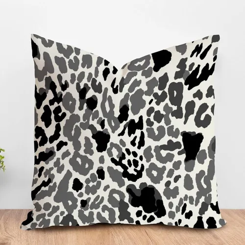 Vista 25 de ArogGeld Funda de almohada para sofá, guepardo y leopardo, estampado de leopardo, funda de cojín decorativa de granja para sala de estar