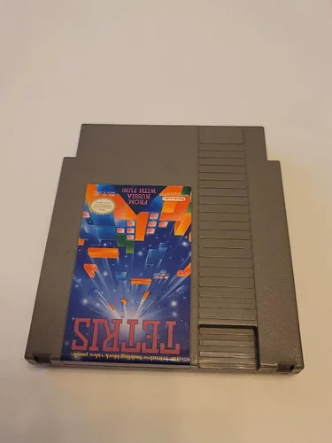 Vista 2 de para Tetris para Nintendo NES Original Authentic Retro Classic Game