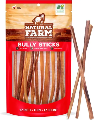 Vista 28 de Natural Farm Golosinas de colágeno trenzadas para perros (30 cm, paquete de 6), palitos de colágeno, golosinas naturales para perros, de larga