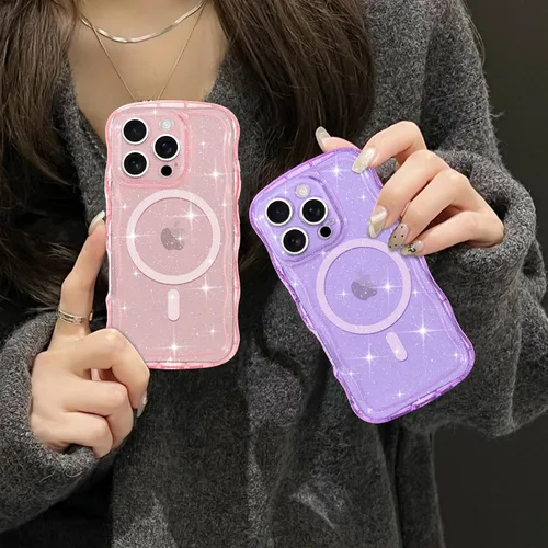 Vista 81 de Pepmune Funda magnética para iPhone 17 Pro Max, color rosa