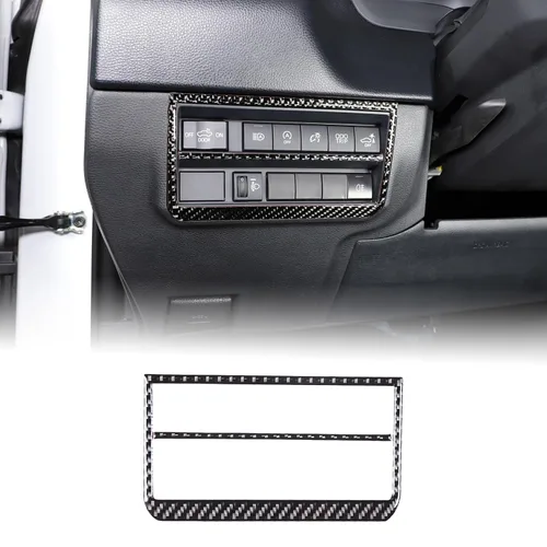 Vista 11 de Aunginsy Botón de interruptor de faros para coche, con cubierta de marco y embellecedor, compatible con Toyota Tundra/Sequoia 2022-2023 - Accesorios
