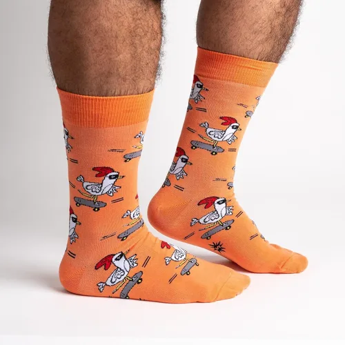 Vista 50 de Sock It To Me - Calcetines con diseño de extraterrestres y del espacio para hombre