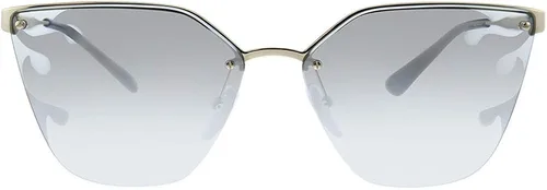 Vista 2 de Prada PR 68TS ZVN435 - Gafas de sol de metal dorado con ojo de gato gris Oro 63-15-140