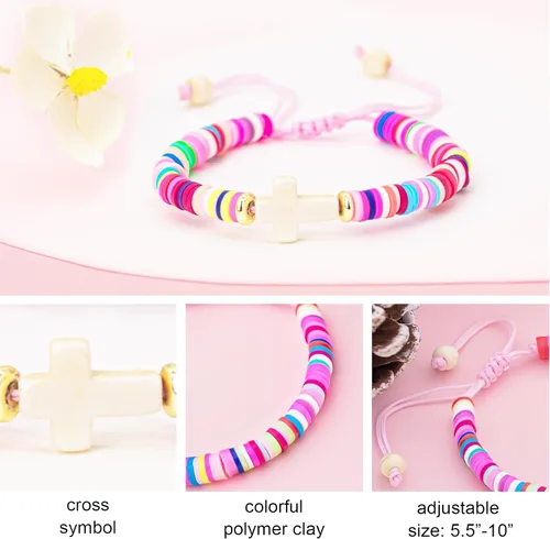Vista 16 de Regalos navideños para niños, niñas adolescentes, mujeres, linda pulsera de cruz para niñas, regalos de Navidad cristianos para mujeres, ideas