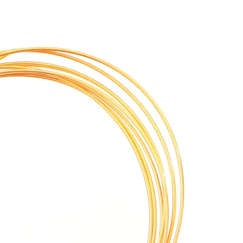 Vista 15 de Beadia - Alambre bañado en oro de 14 quilates de 0.4 mm, 10 metros de cordón de cuentas para pulseras, collares, encantos, cuentas para hacer joyas
