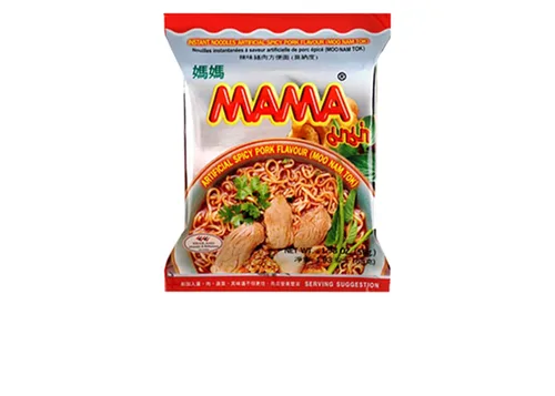 Vista 10 de MAMA Noodles Beef Stew Instant Spicy Fideos con deliciosos sabores tailandeses, fideos picantes y picantes, sin grasas trans con menos calorías que