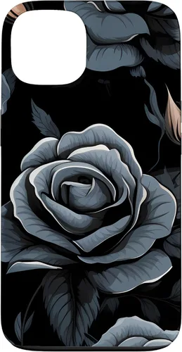 Vista 7 de Black Rose Floral Flower Case for iPhone 16