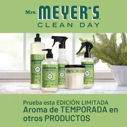 Vista 6 de Mrs. Meyer's Clean Day Ambientador de habitación, pino Iowa (8 onzas líquidas (paquete de 1))