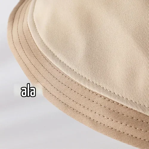 Vista 5 de Sombreros de sol de ala ancha para mujer, sombreros de pesca de playa de verano, gorra plegable con protección UV Beige