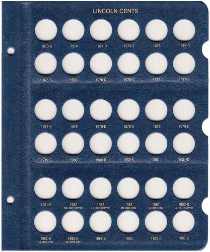 Vista 7 de Álbum de Monedas Whitman US Lincoln Cent 1909-1995 #9112