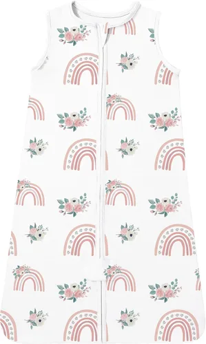 Vista 25 de TotAha Toddler Sleep Sack 2T-4T 0.5 TOG Wearable Blanket Sleeping Bag Safari de África