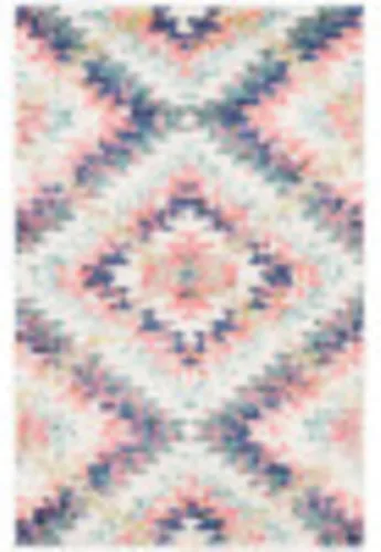Vista 5 de Artistic Weavers Tara – Alfombra bohemia multicolor para área global