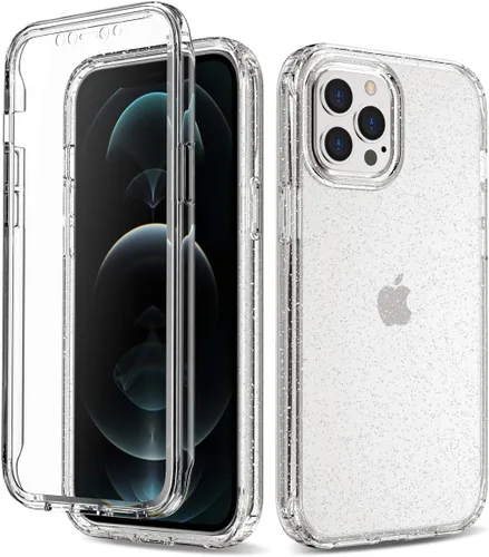 Vista 18 de Funda protectora sólida de cristal resistente de 360° con protector de pantalla compatible con iPhone 7 Plus/8 Plus (5.5 pulgadas), transparente