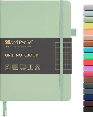 Vista 48 de ⩓ Per Se Cuaderno de Diario con Líneas (3 Paquetes), 160 Páginas Papel Grueso 100GSM, A5 Tapa Dura Cuadernos con Rayas Universitarias para Escribir