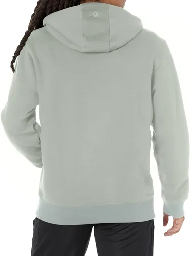 Vista 2 de adidas Sudadera con capucha estampada de forro polar All Szn para hombre
