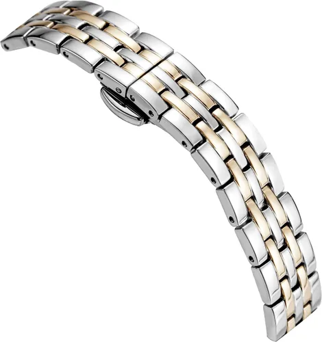 Vista 6 de VICTORIA HYDE Relojes para mujer, esfera de nácar verde, correa de cuero auténtico, caja rectangular clásica