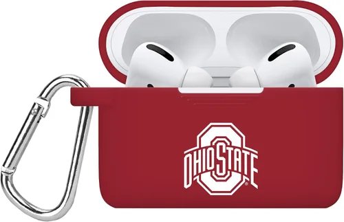 Vista 33 de Alabama Crimson Tide - Funda de silicona compatible con Apple AirPods Pro (negro)