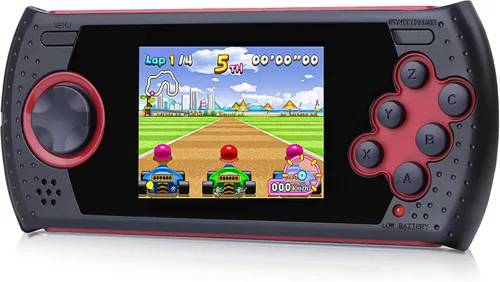 Vista 8 de Consola de Juegos Portátil de 16 Bits para Niños con 230 Videojuegos Clásicos Retro HD Incorporados, Recargable por USB, Pantalla de 3.0 Pulgadas