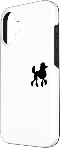 Vista 2 de Funda estándar para caniche para iPhone 16 Poodle Sock Hop Girl