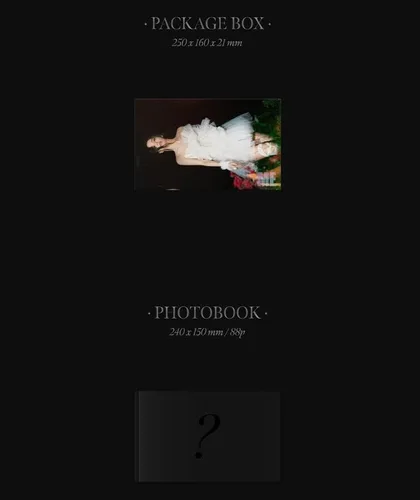 Vista 6 de JISOO PRIMER Álbum individual 2Ver SET (póster desplegado)