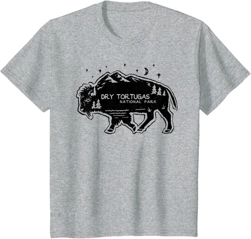 Vista 10 de Camiseta Dry Tortugas National Park Buffalo FL Cutout Florida, Blanco, S