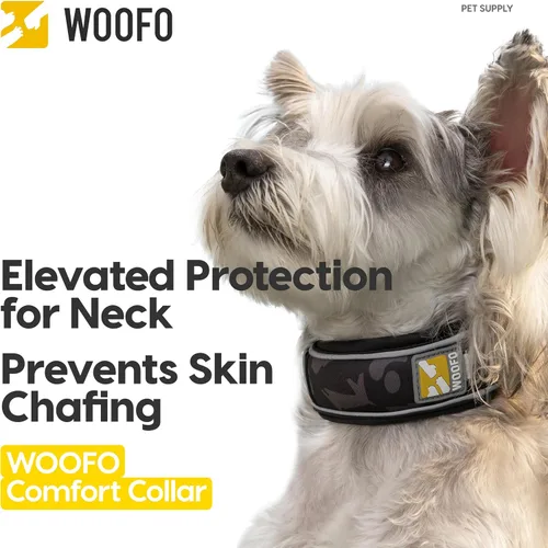 Vista 3 de Collar Premium para Perros Súper Ajustable para Todas las Razas, Hebilla de Liberación Rápida Acolchado Extra Suave y Ensanchado y Diseño