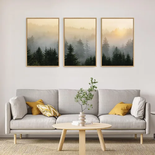 Vista 161 de FWIEXA Juego de Arte de Lienzo Bohemio Enmarcado para Pared, Cuadros Botánicos Verde Salvia Decoración de Pared, Impresiones de Arte de Plantas