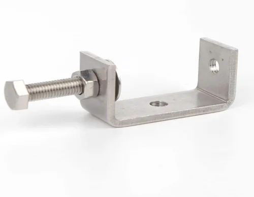 Vista 5 de Abrazadera C de acero inoxidable 304 de 2.559 in resistente abrazadera C para carpintería edificio de tigre, abrazadera ajustable de apertura