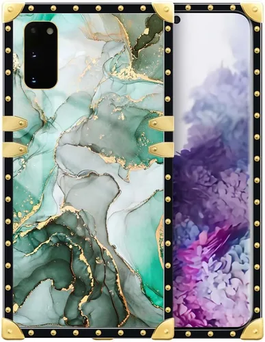 Vista 36 de Funda compatible con Samsung Galaxy S10 4G, TPU suave de lujo y parte trasera de policarbonato duro para niñas y mujeres, funda protectora a prueba