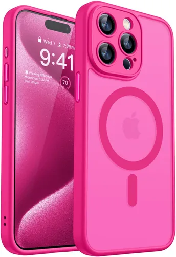 Vista 106 de CANSHN Funda magnética compatible con iPhone Air (6.5 pulgadas), mejorada [protección completa de la cámara] [compatible con Magsafe]