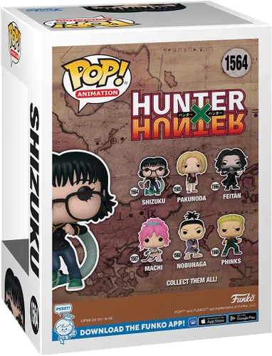 Vista 3 de Funko POP! & Buddy: Hunter X Hunter - Shizuku Murasaki con Blinky - Hunter X Hunter (HXH) - Figura de vinilo coleccionable - Idea de regalo