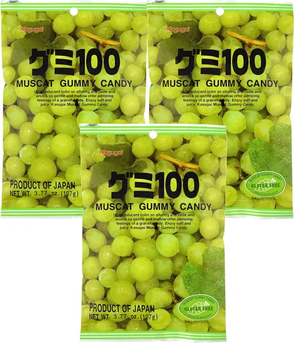 Vista 24 de Kasugai Fruit Assort - Caramelos de gomitas de 3.59 onzas (paquete de 3)