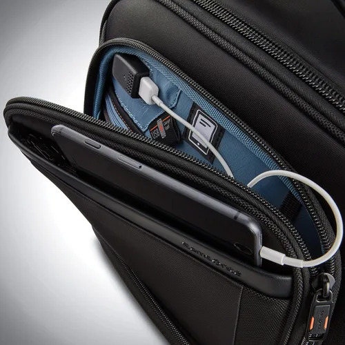 Vista 5 de Samsonite Mochila Pro Slim unisex para adultos, Negro -, Mochila Pro Slim