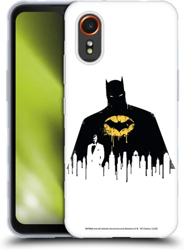 Vista 12 de Head Case Designs Officially Licensed Batman DC Comics Alter Ego Bats Duality Soft Gel Case Compatible with Samsung Galaxy Xcover7 5G
