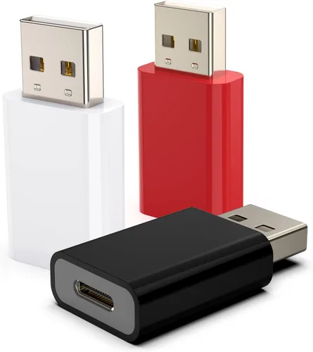 Vista 7 de LMUBOY Adaptador USB a USB-C, compatible con Apple MagSafe Watch 7/8/9/10/SE/Ultra, adaptador tipo C hembra a USB macho para iPhone 16 15 14 13 12