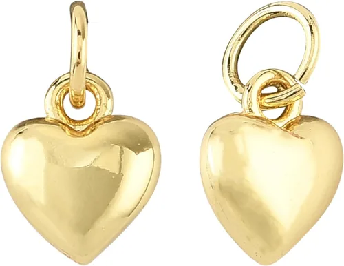 Vista 9 de UR URLifeHall 10 dijes de galletas de la fortuna, chapados en oro de 18 quilates y latón para hacer aretes, collares y pulseras