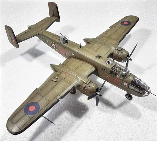 Vista 2 de Airfix North American Mitchell MK II 1:72 WWII Aviones Militares Modelo de Plástico Kit A06018