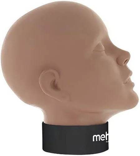 Vista 4 de Mehron Professional cara para práctica de maquillaje y pintura facial para estudiantes.