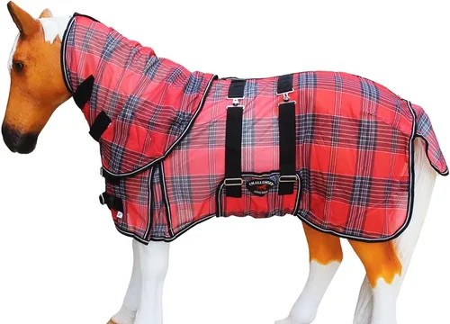 Vista 10 de CHALLENGER 36" Miniatura Destete Burro Pony Caballo Potro Verano Flysheet Marrón Floral 51831