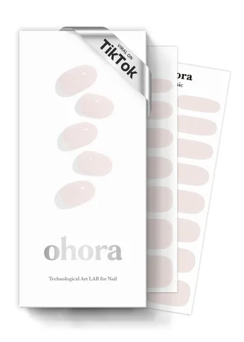 Vista 12 de ohora Tiras de uñas de gel semicuradas (N Clean Girl), color rosa, gelatina, funciona con cualquier lámpara UV/LED, calidad de salón, larga